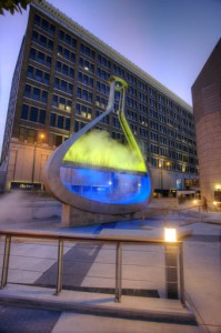 Emptyful - One of the art works you'll see and learn about on ArtRide