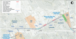 Slated to begin contraction in 2016, the southwest rapid transit corridor will provide a separated pedestrian and bicycle facilities linking the University of Manitoba to the Downtown and many destination in between.