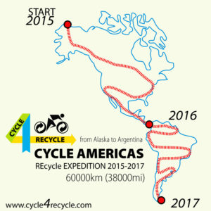 cycle4Recycle Americas Route