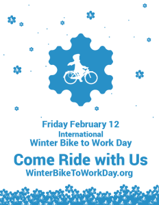 Winter Bike To Work Day 2016