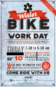 UofMWinterBike2WorkDayPoster