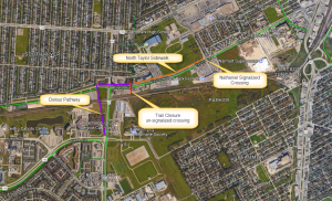 Waverley Underpass Detour