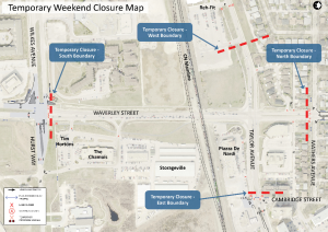 Waverley Underpass Detours